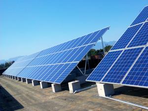 Support de montage de toit solaire photovoltaïque en bloc de béton