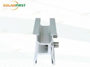 Pince à joint debout en aluminium pour toiture solaire, pour structure de montage de panneaux solaires