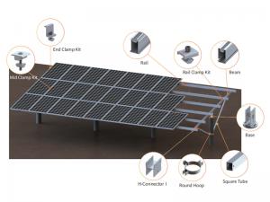 SolFirsTech PHC PILE MONTAGE AU SOL - ALLIAGE D'ALUMINIUM
