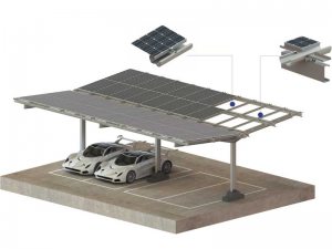 Abri de jardin étanche BIPV (acier)