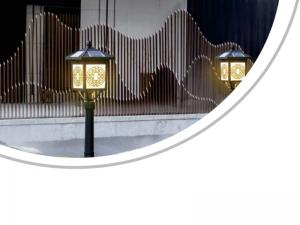 Lampe solaire de jardin