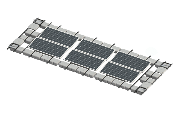 Support solaire flottant