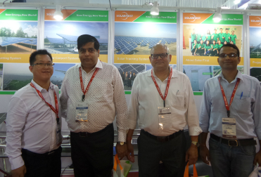 Notre entreprise participe à la foire de l'Inde