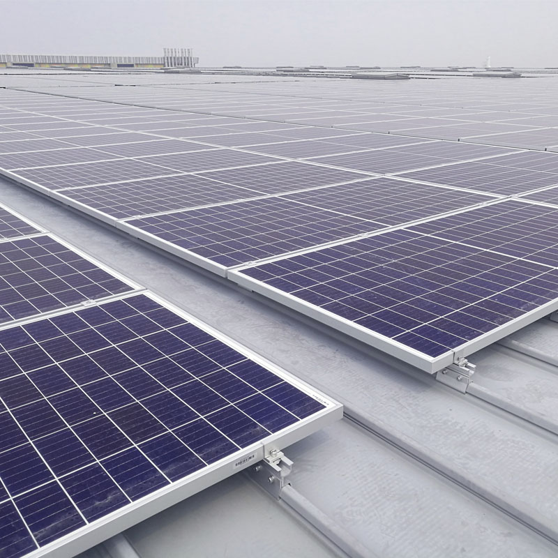 Projet de mini-rail de 4 MW avec système de verrouillage sur le toit en Malaisie (2019)