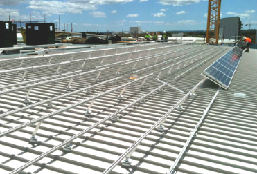 Projets solaires sur toit métallique de 522 kW en Inde