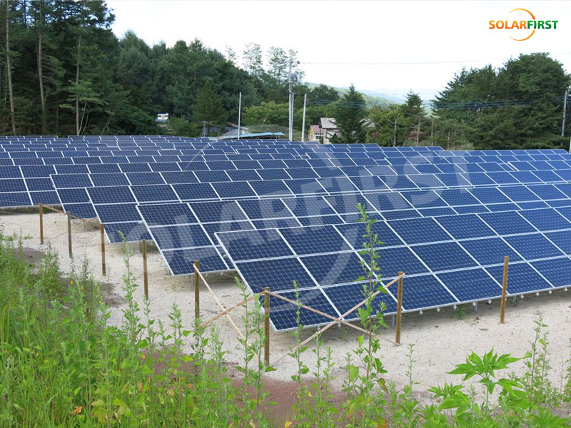 Projet de centrale électrique terrestre de 1,32 MWc au Japon