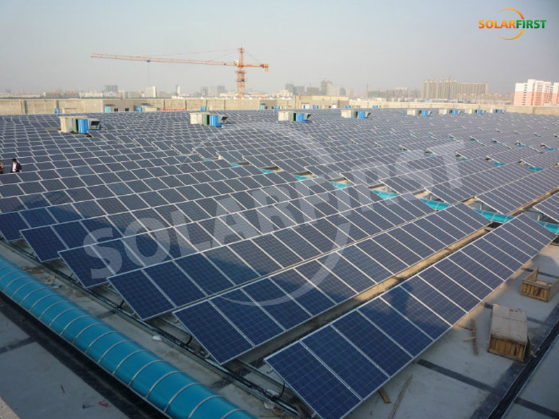 Projet de toiture à support fixe de 2,8 MW à Fujian Quanzhou