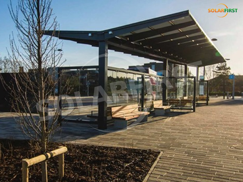 Projet d'abri pour voiture BIPV de l'Université de Bournemouth