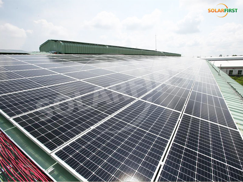 Projet de centrale électrique sur toit de 15 MW au Vietnam