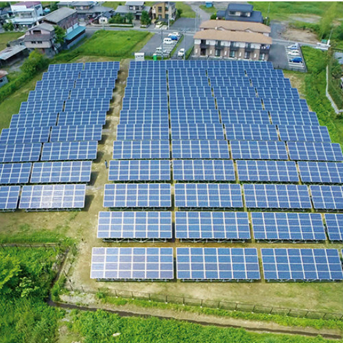 Projet solaire terrestre de 2,6 MW situé au Japon 2017