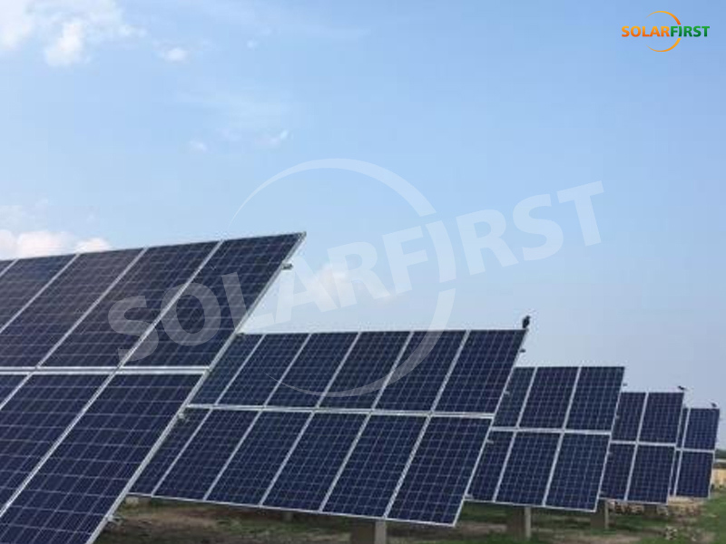 Projet de puits plat unique de 1,8 MWc au Tamil Nadu, en Inde