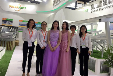SolFirsTech participe au salon de Shanghai