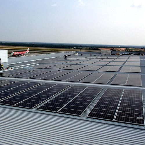 Projet de toit solaire en tôle de 5,8 MW en Malaisie 2016