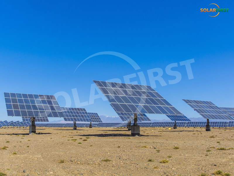 Projet de suivi à deux axes de 1 MW à Xinjiang Hami