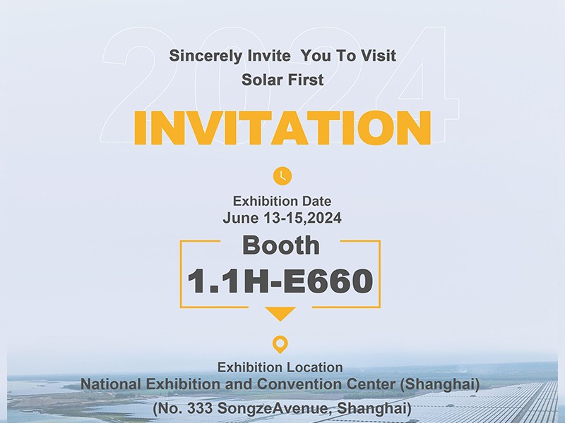 Le groupe SolFirsTech vous invite cordialement à Shanghai SNEC EXPO 2024