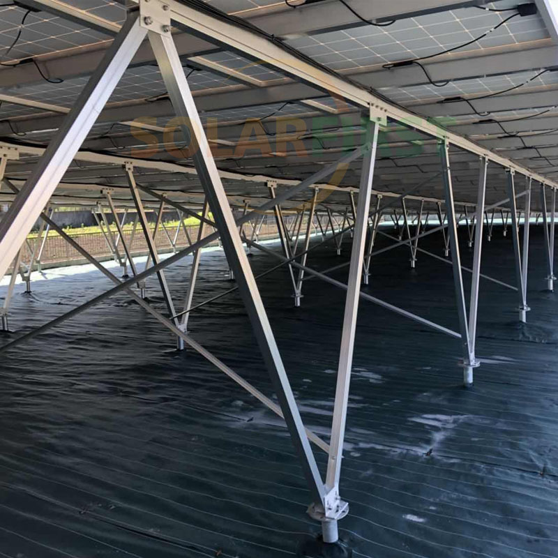 Projet de support en alliage d'aluminium de 99 kW au sol au Japon (2019)