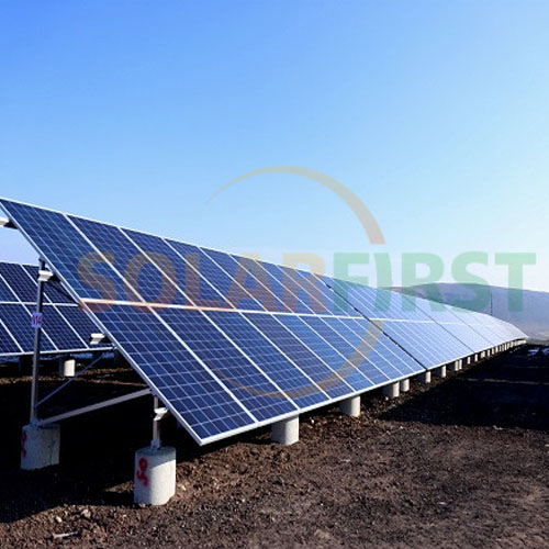 Projet de montage solaire au sol de 1 MW en Arménie 2019