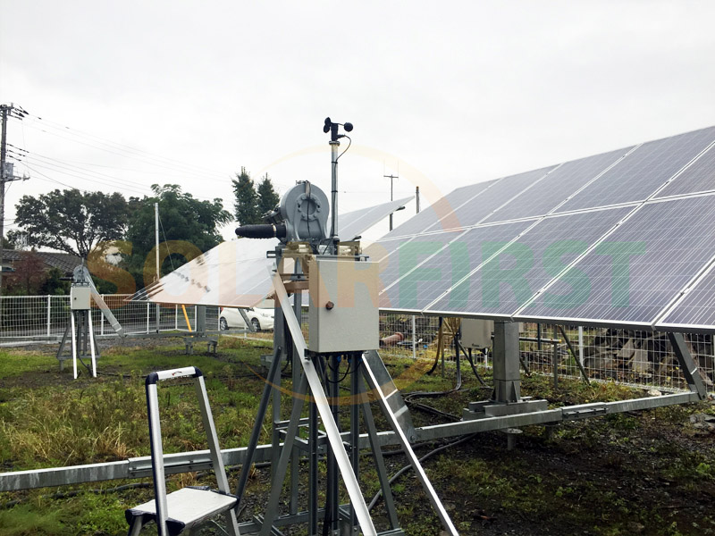Projet de suivi à axe unique plat de liaison de 300 kW au Japon