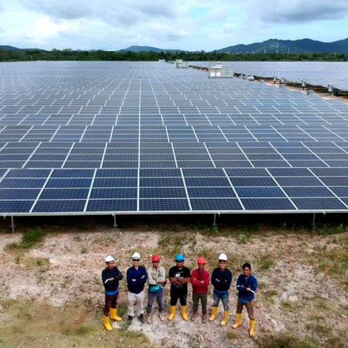 Projet terrestre de 23,7 MW situé en Malaisie 2018