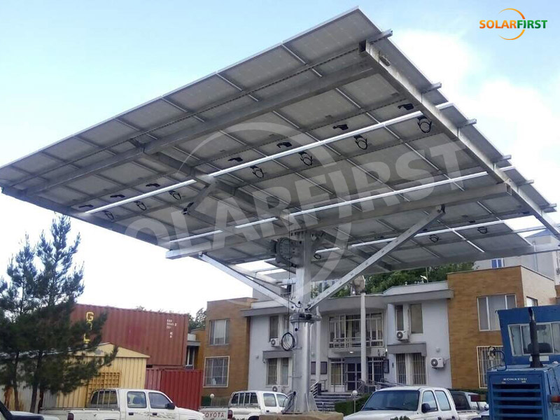Projet de suivi à deux axes de 360 kW en Afghanistan