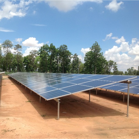 Projet de centrale solaire de 4,3 MW en Thaïlande (2017)