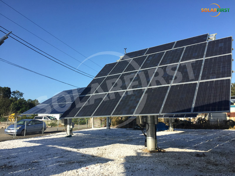 Projet de suivi à deux axes de 230 kW à Mobara, au Japon