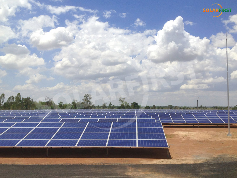 Projet de soutien au sol de 4,3 MW en Thaïlande