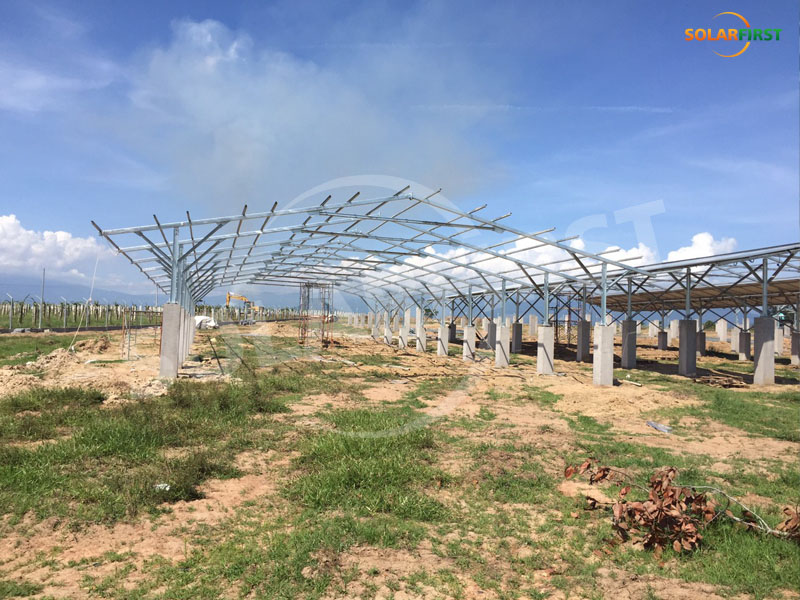 Projet de soutien aux hangars agricoles de 15 MW au Vietnam