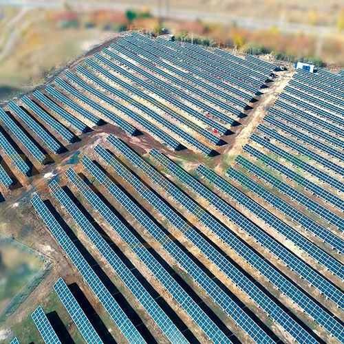 Projet de montage solaire au sol de 2 MW en Arménie 2019