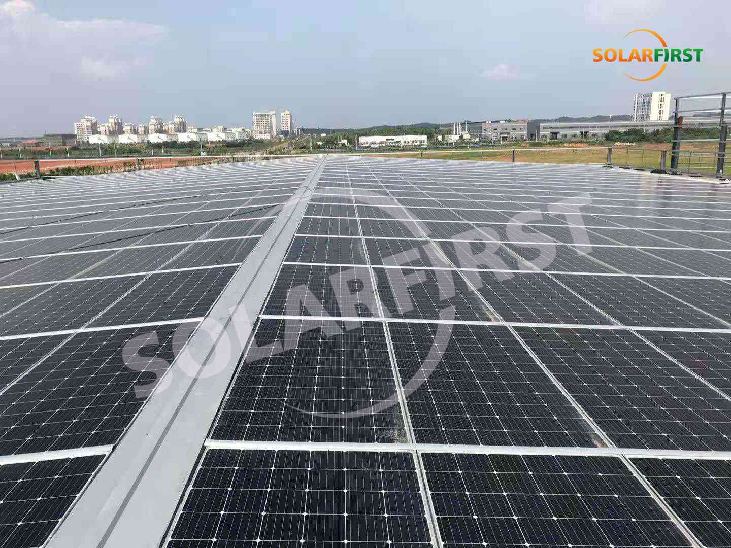 Projet de toiture BIPV de 5,6 MWc à Zhanjiang, Guangdong